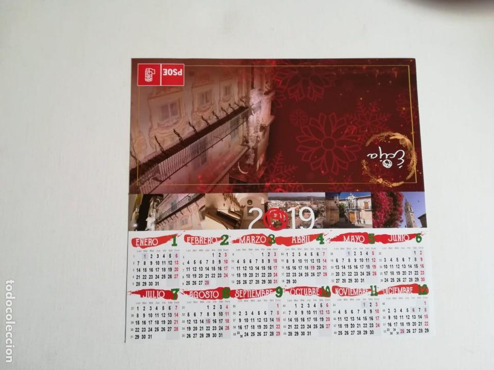 Collezionismo Calendari: CALENDARIO 2019 PSOE ECIJA PARTIDO SOCIALISTA OBRERO ESPA&Ntilde;OL DAVID GARCIA OSTOS ALCALDE
