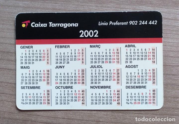 Coleccionismo Calendarios: calendario 2002 caixa tarragona, con convertidor de euros