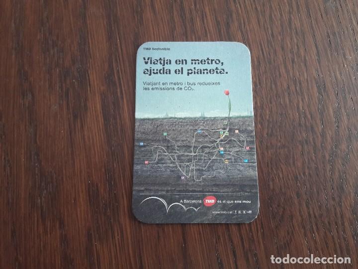 Coleccionismo Calendarios: calendario de publicidad TMB Barcelona a&ntilde;o 2011 en catal&aacute;n.