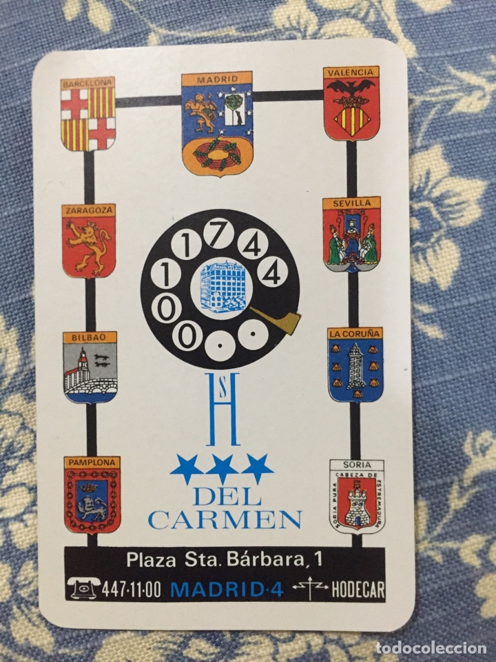 Collezionismo Calendari: Calendario fournier 1974