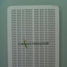 Coleccionismo Calendarios: FOURNIER DE 1992 : CAJA DE AHORROS SAN FERNANDO DE SEVILLA