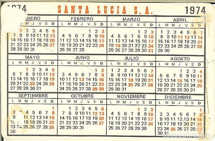 Calendario Publicitario Seguros 1974 Santa Comprar Calendarios Antiguos En Todocoleccion 9674