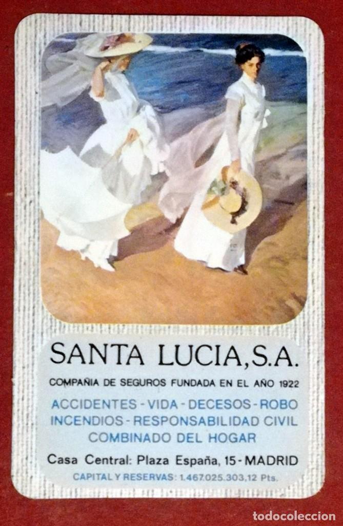 Coleccionismo Calendarios: CALENDARIO DE BOLSILLO - SANTA LUCIA - COMPA&Ntilde;IA DE SEGUROS - 1979 -