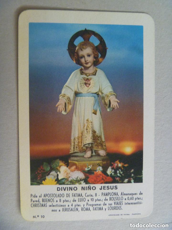 Coleccionismo calendarios: FOURNIER DE 1963 : DIVINO NI&Ntilde;O JESUS. PAMPLONA.