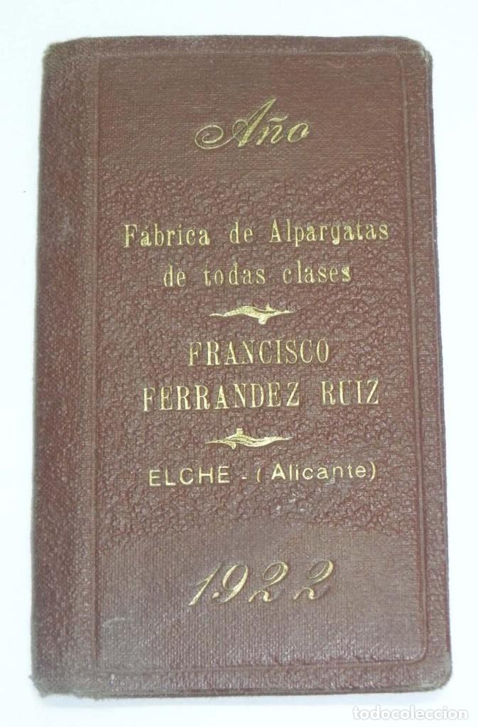 calendario año 1922, de alpargatas fran - Compra venta