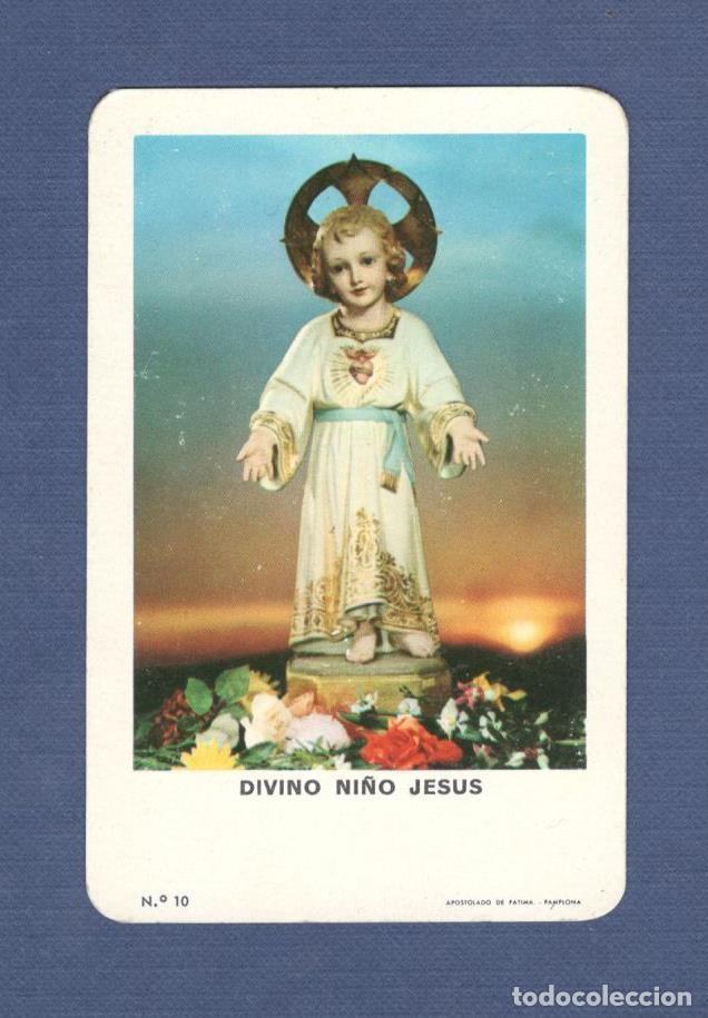Coleccionismo calendarios: CALENDARIO DE BOLSILLO FOURNIER A&Ntilde;O 1963 - DIVINO NI&Ntilde;O JESUS