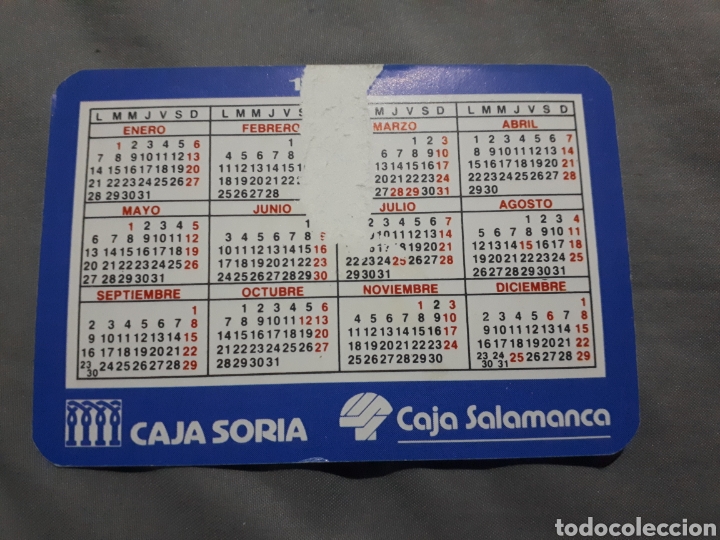 Calendario De Bolsillo Publicitario Banco Caja Vendido En Venta Directa 151657770