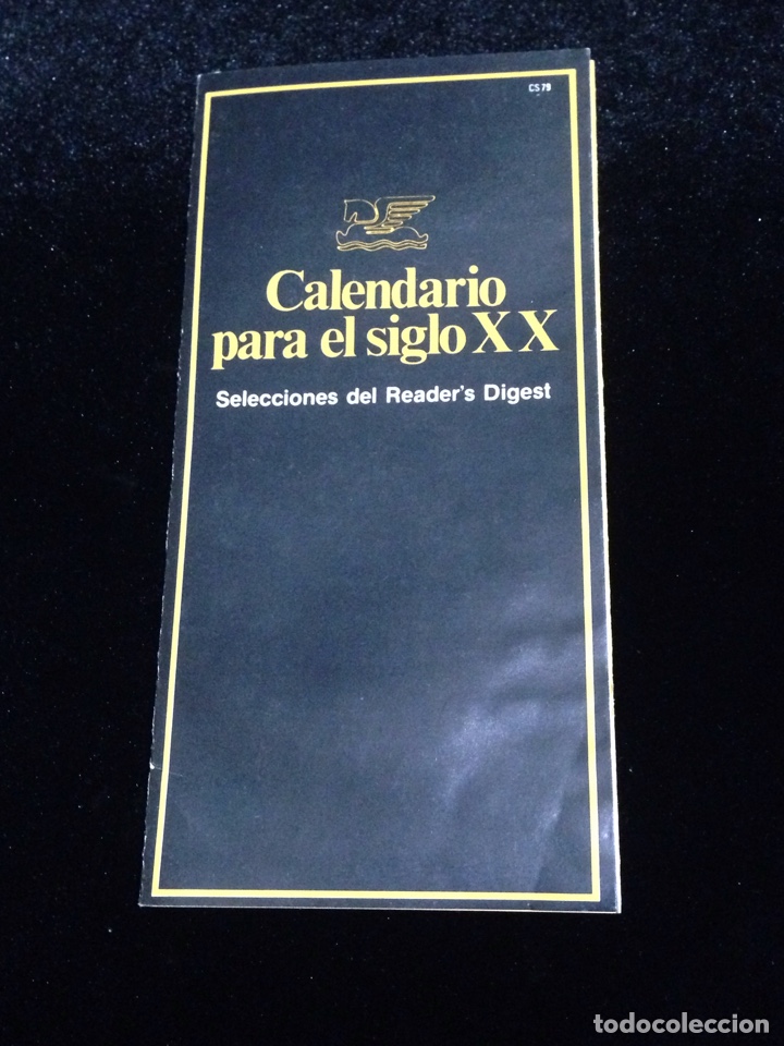 Coleccionismo Calendarios: Calendario para el siglo XX,selecciones del Reqder's Digest.