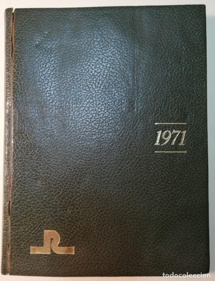 Coleccionismo calendarios: AGENDA a&ntilde;o 1971 de PINTURAS RIPOL&Iacute;N. Bilbao