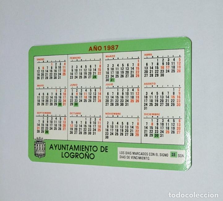 Coleccionismo calendarios: CALENDARIO DE BOLSILLO AYUNTAMIENTO DE LOGRO&Ntilde;O 1987 TDKP14