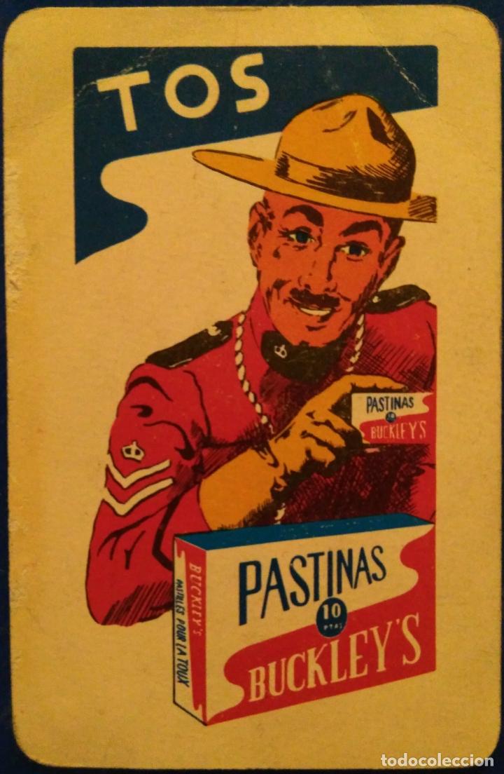 Collectionnisme Calendriers: A&ntilde;o 1963. Calendario Fournier de BUCKLEY'S.