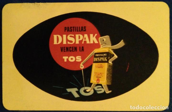 Collectionnisme Calendriers: A&ntilde;o 1964. Calendario Fournier de PASTILLAS DISPAK.