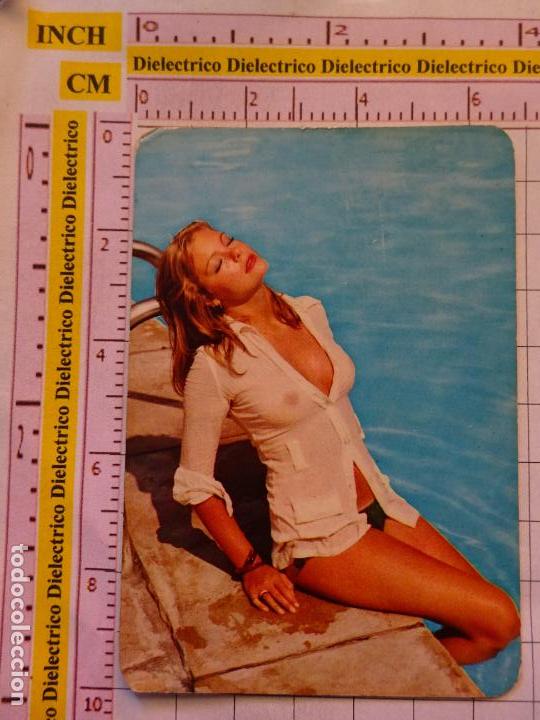 Coleccionismo Calendarios: CALENDARIO DE BOLSILLO. DESNUDOS SEXY ER&Oacute;TICA. A&Ntilde;O 1975. MUJER. PUBLICIDAD BARRACA .
