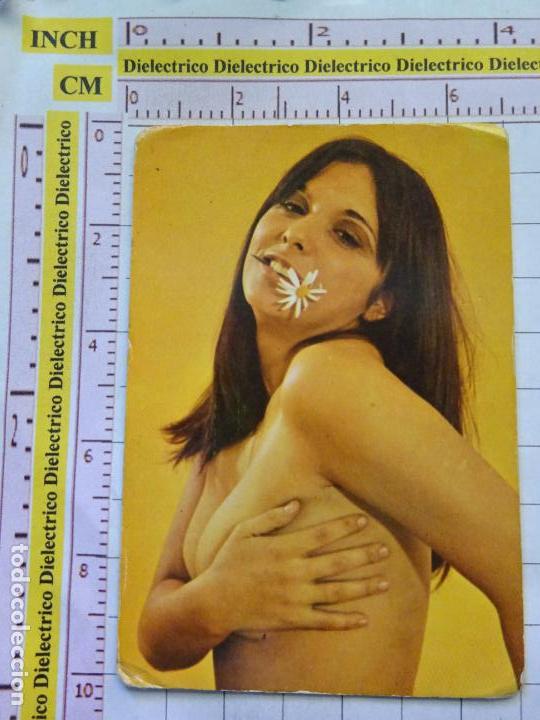Coleccionismo Calendarios: CALENDARIO DE BOLSILLO. DESNUDOS SEXY ER&Oacute;TICA. A&Ntilde;O 1975. MUJER. PUBLICIDAD M&Aacute;LAGA .