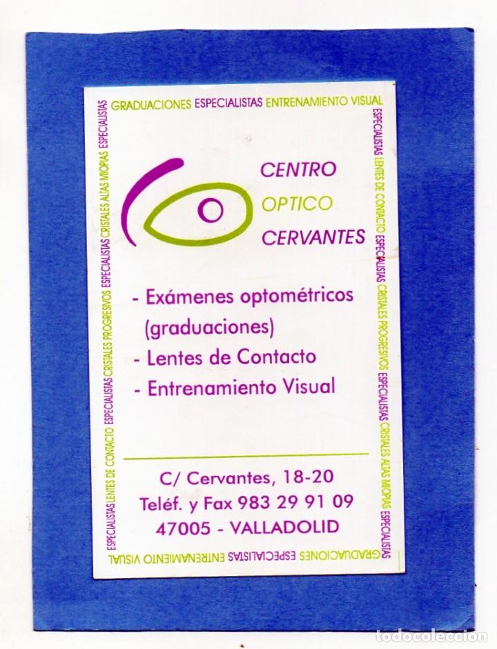 Coleccionismo calendarios: Calendario de Publicidad 2001 - CENTRO OPTICO CERVANTES