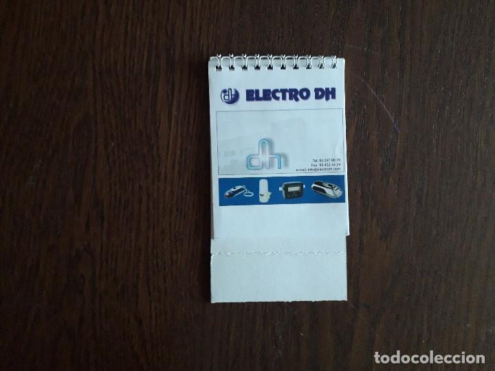 Coleccionismo Calendarios: calendario de sobremesa de publicidad Electro DH a&ntilde;o 2009