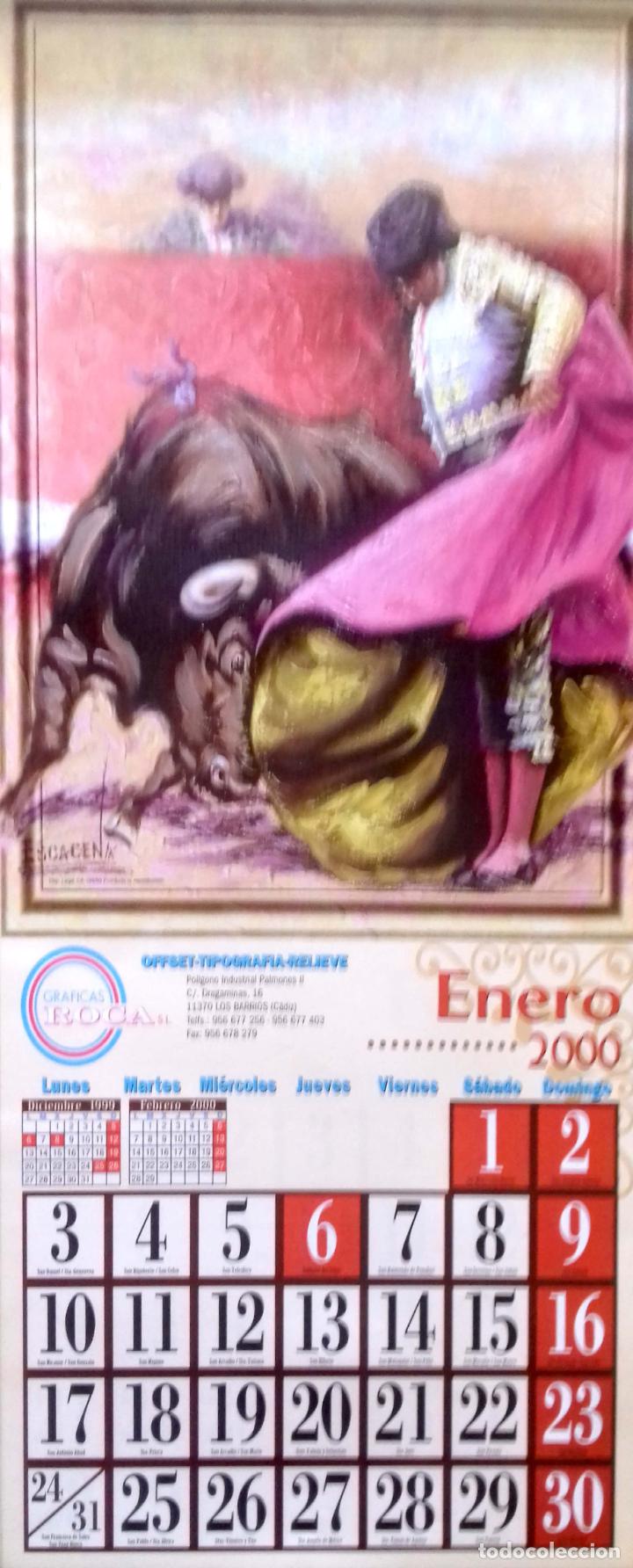 Coleccionismo calendarios: CALENDARIO. GRAFICAS ROCA. 2000. - Foto 2