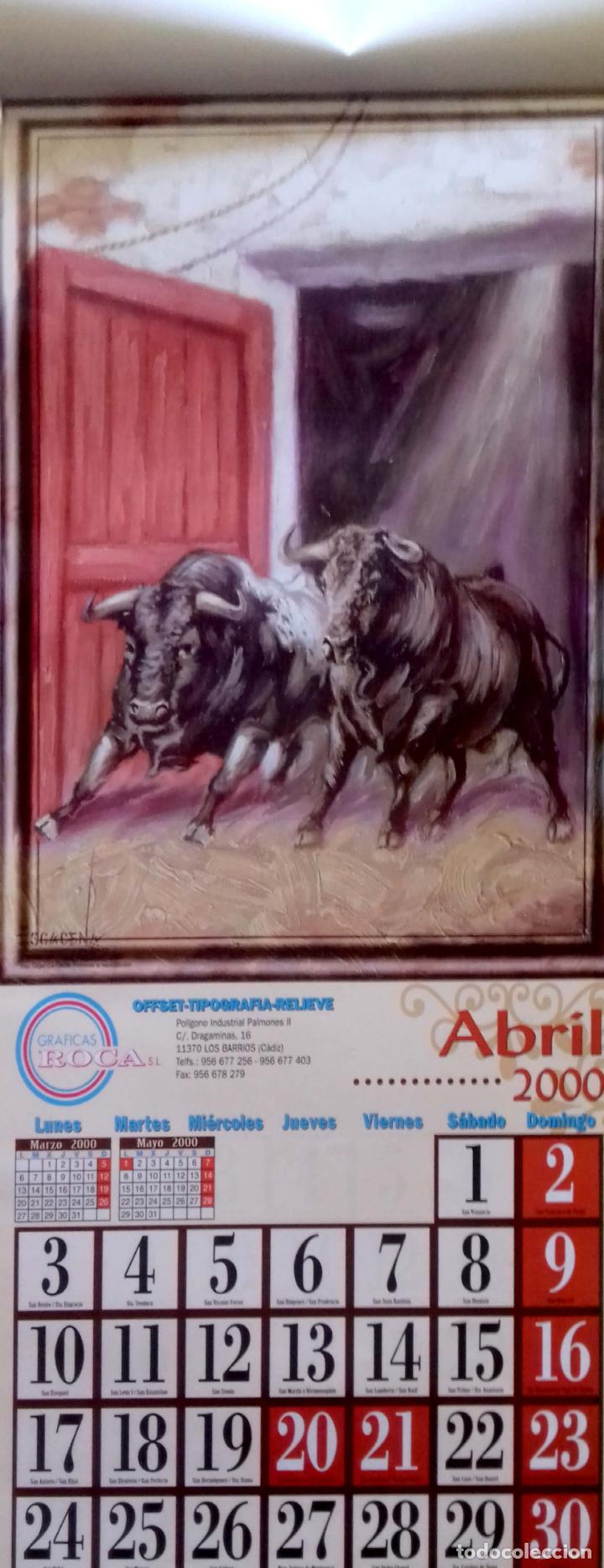 Coleccionismo calendarios: CALENDARIO. GRAFICAS ROCA. 2000. - Foto 5