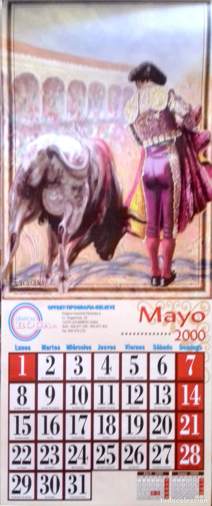 Coleccionismo calendarios: CALENDARIO. GRAFICAS ROCA. 2000. - Foto 6