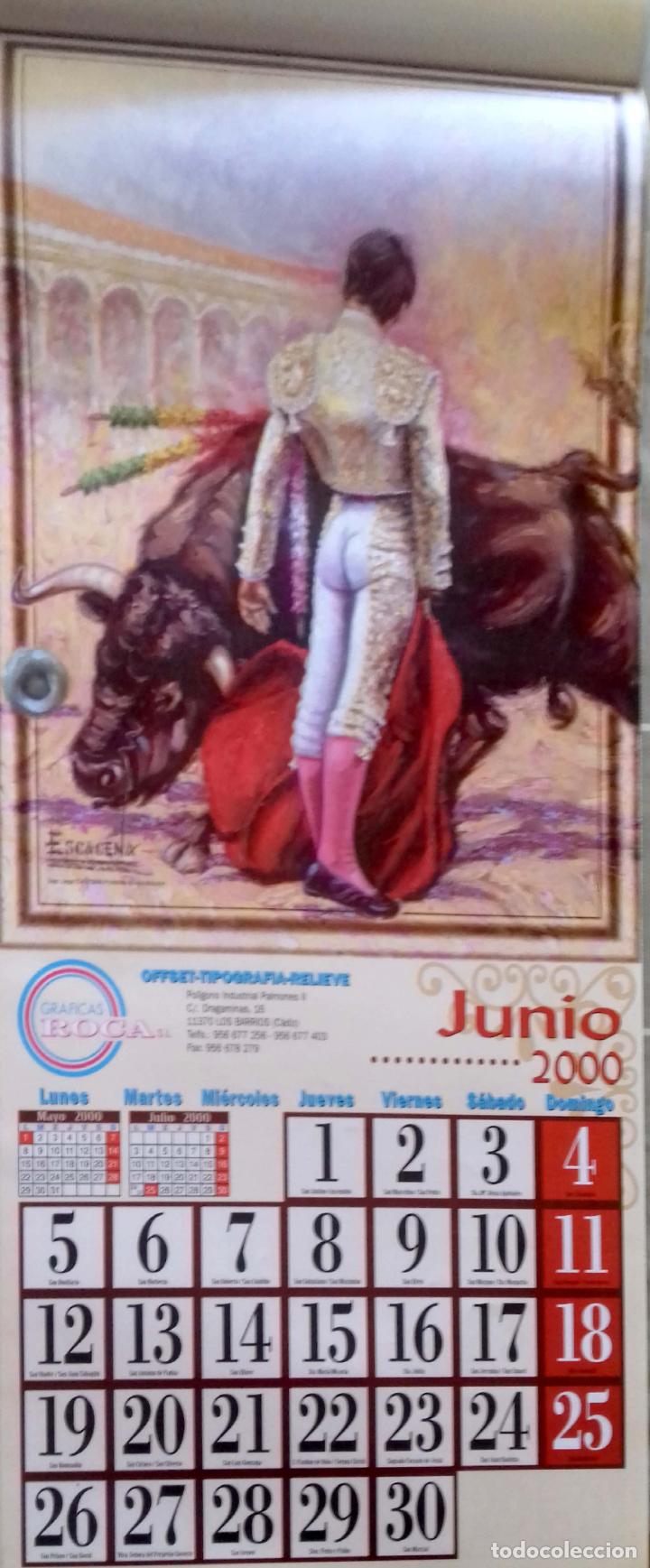 Coleccionismo calendarios: CALENDARIO. GRAFICAS ROCA. 2000. - Foto 7