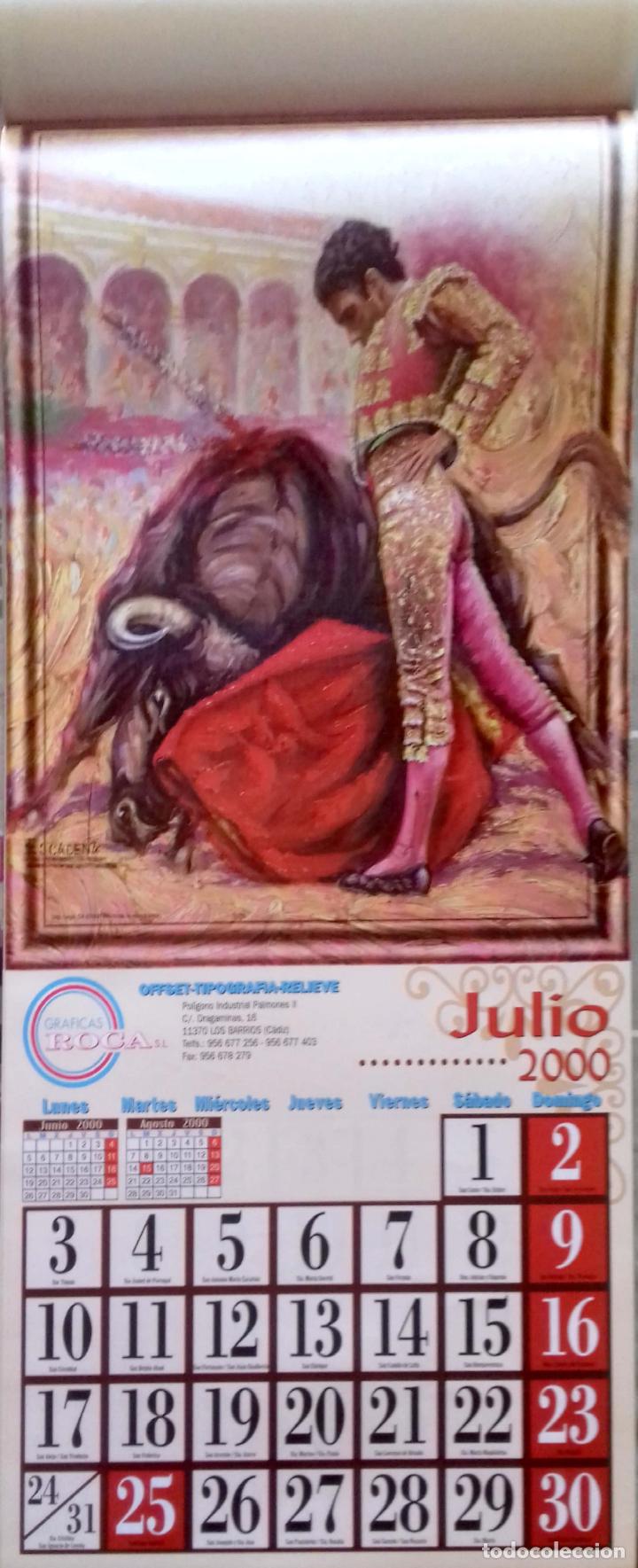 Coleccionismo calendarios: CALENDARIO. GRAFICAS ROCA. 2000. - Foto 8