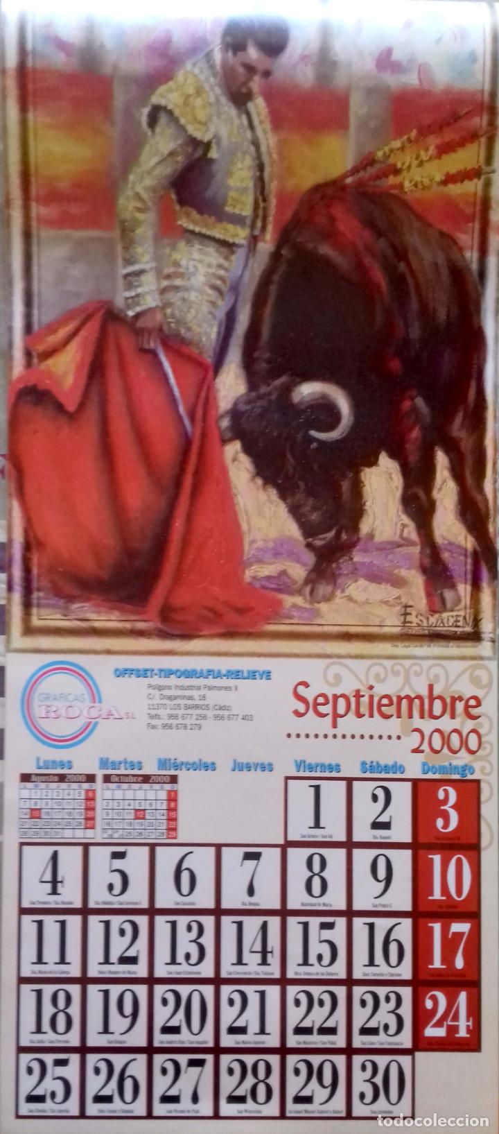 Coleccionismo calendarios: CALENDARIO. GRAFICAS ROCA. 2000. - Foto 10