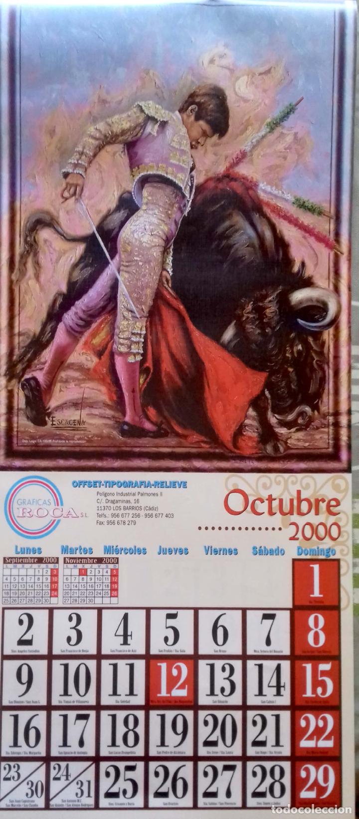 Coleccionismo calendarios: CALENDARIO. GRAFICAS ROCA. 2000. - Foto 11
