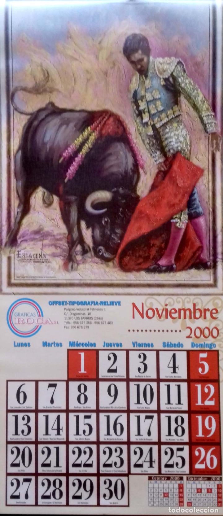 Coleccionismo calendarios: CALENDARIO. GRAFICAS ROCA. 2000. - Foto 12