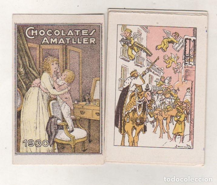 Coleccionismo calendarios: Calendario Chocolates Amatller 1930 - Foto 1