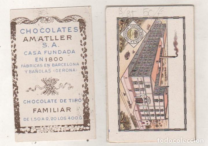 Coleccionismo calendarios: Calendario Chocolates Amatller 1930 - Foto 2