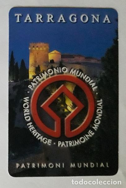 Coleccionismo calendarios: CALENDARIO 2001. PATRIMONI MUNDIAL. MURALLAS ROMANAS. TARRAGONA. EN CATALAN. AJUNTAMENT. CONTRIBUENT