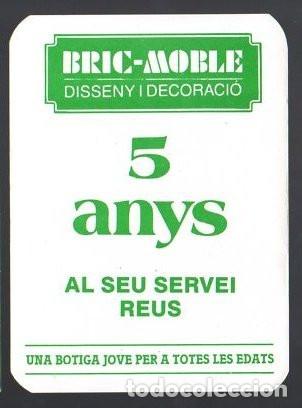 Colecionismo Calend&aacute;rios: CALENDARIO 1989. BRIC-MOBLE.BRIC MOBLE. DISSENY I DECORACIO. REUS. TARRAGONA. MUEBLES.