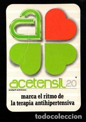 Coleccionismo calendarios: CALENDARIO 1989. ACETENSIL. CALENDARIO DE GUARDIAS. FARMACIA.