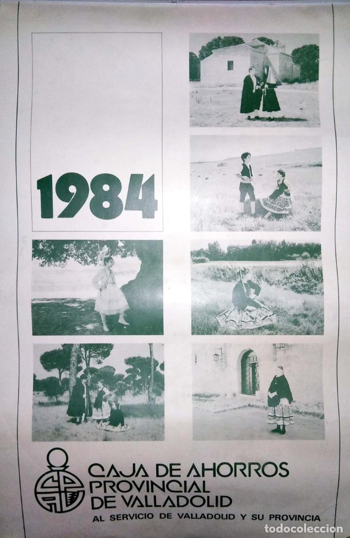 Coleccionismo Calendarios: CALENDARIO. CAJA DE AHORROS PROVINCIAL DE VALLADOLID. 1984. AL SERVICIO DE VALLADOLID Y SU PROVINCIA