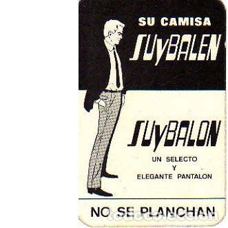 Coleccionismo Calendarios: Calendario de bolsillo Suybalen 1966.