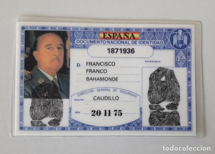 Coleccionismo calendarios: DNI DE FRANCO Y CALENDARIO DE FRANCO 1990