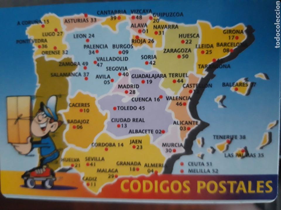Coleccionismo calendarios: CALENDARIO C&Oacute;DIGOS POSTALES - Foto 1
