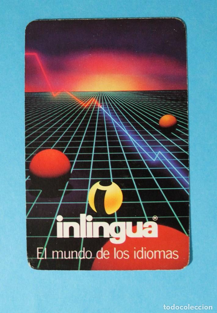 Coleccionismo calendarios: CALENDARIO FOURNIER. ACADEMIA DE IDIOMAS INLINGUA.  A&Ntilde;O 1991.