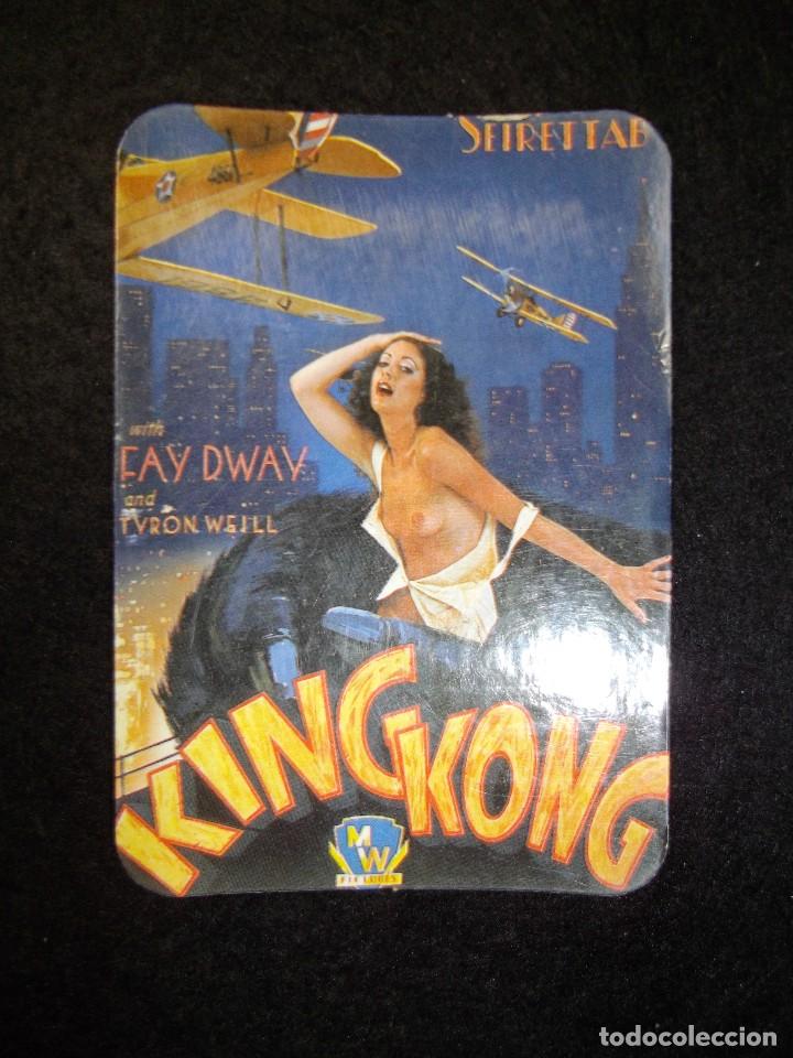 Coleccionismo Calendarios: Lote 4 calendarios de cine. King kong, Casablanca, Sopa de Ganso, Luna llena