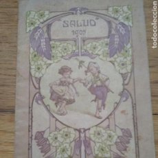 Coleccionismo Calendarios: ALMANAQUE SALUD 1905. Lote 160974232