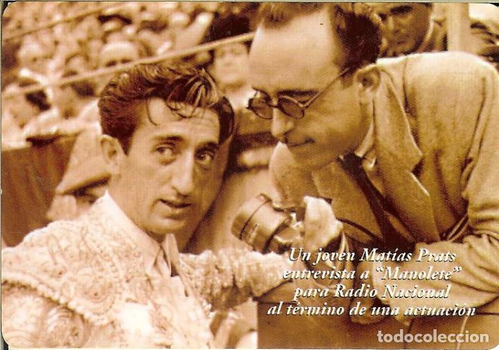 Coleccionismo calendarios: CALENDARIO PUBLICITARIO TAURINO - 2005 - MANOLETE Y MAT&Iacute;AS PRATS