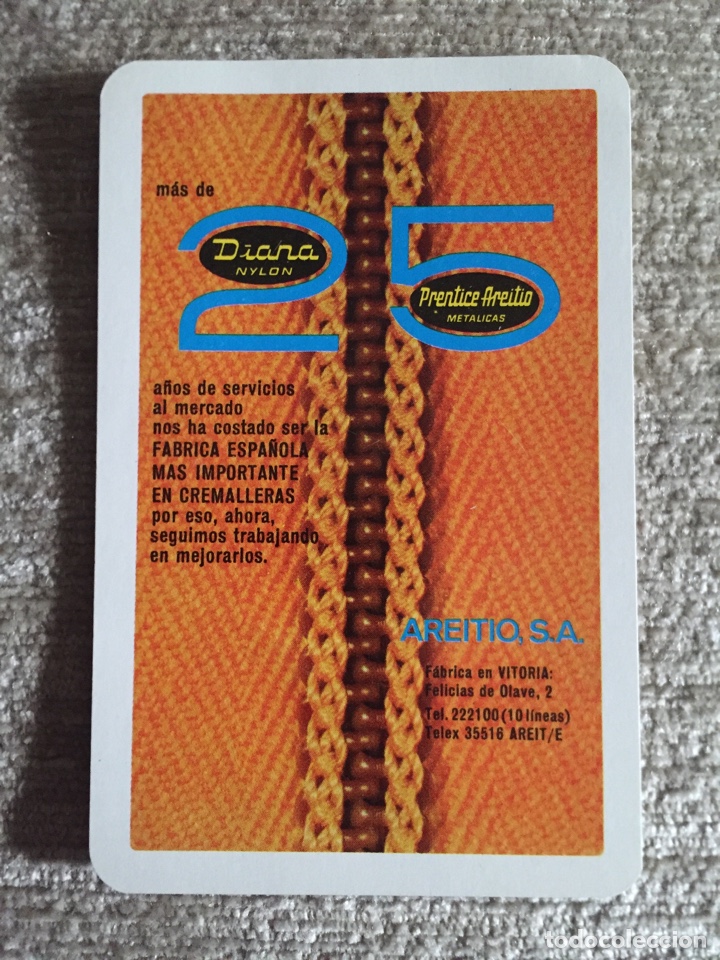 Colecionismo Calend&aacute;rios: Calendario fournier 1976, bueno