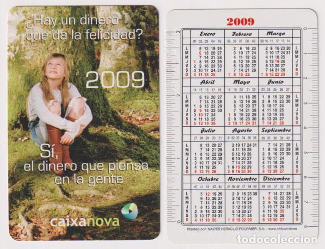 Coleccionismo calendarios: Calendario Fournier. Caixanova 2009 - Foto 1