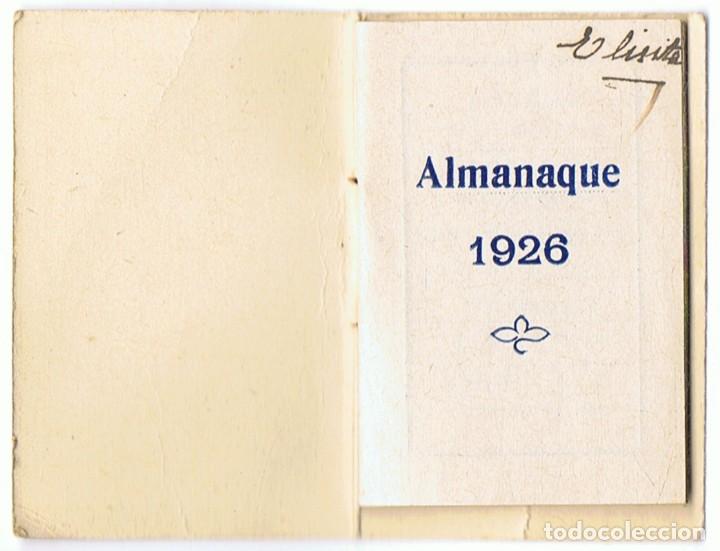 Coleccionismo calendarios: ALMANAQUE A&Ntilde;O 1926 - Foto 2