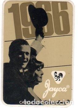 Coleccionismo calendarios: CALENDARIOS YAICA. CAMISA DE TERVILOR. 1966. MEDIDAS : 9.5 X 6.5 CM APROX. VER FOTOS.