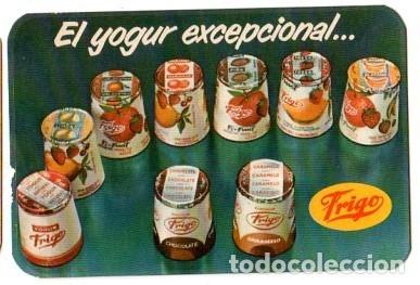 Coleccionismo calendarios: CALENDARIOS. FRIGO. EL YOGUR ESCEPCIONAL. 1972. MEDIDAS : 10 X 7 CM APROX. VER FOTOS.