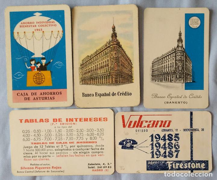 Coleccionismo calendarios: CALENDARIOS DE BOLSILLO A&Ntilde;OS 60. FIRESTONE, BANCO ESPA&Ntilde;OL DE CR&Eacute;DITO,CAJA DE AHORROS