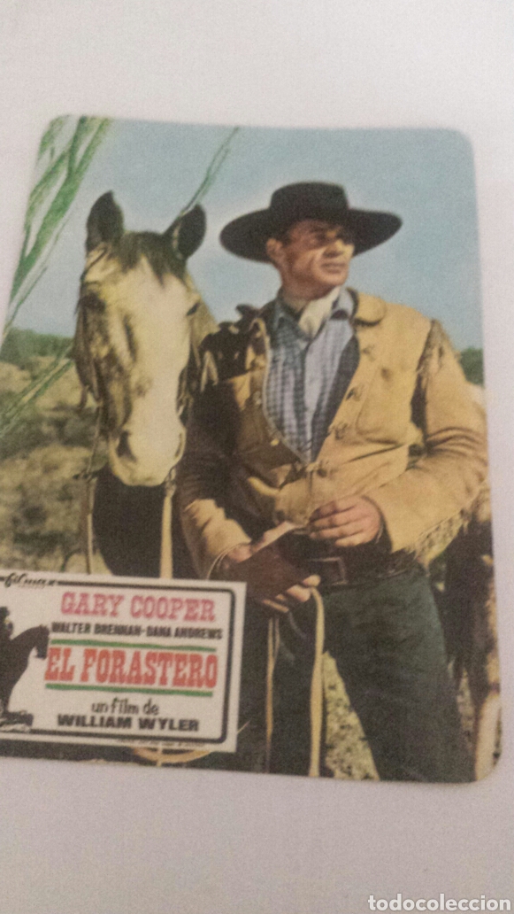Coleccionismo Calendarios: Calendario bolsillo Gary Cooper