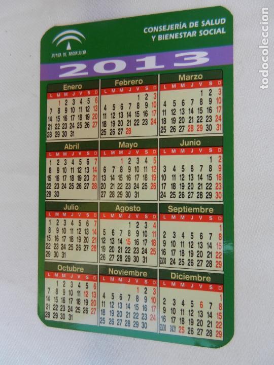 Collectables Calendars: CALENDARIO A&Ntilde;O 2013 - CONSEJERIA DE SALUD Y BIENESTAR SOCIAL JUNTA DE ANDALUCIA.