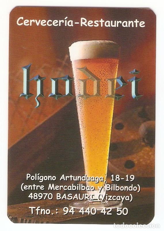 Coleccionismo calendarios: CALENDARIO DE BOLSILLO A&Ntilde;O 2004 BEBIDAS - CERVEZA - CERVECER&Iacute;A-RESTAURANTE - BASAURI - VIZCAYA